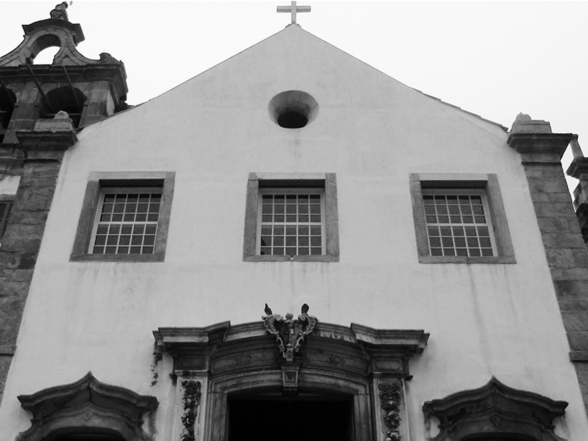 Die Stimme in meinem Kopf: Kolonial-Kirche im historischen Zentrum in Rio de Janeiro