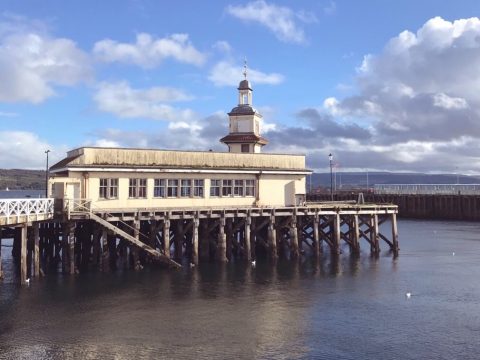 Dunoon: viktorianischer Pier aus Holz