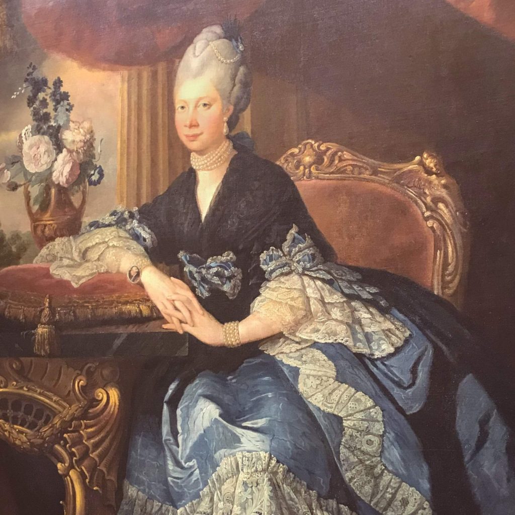 Portrait von Queen Charlotte im Inveraray Castle