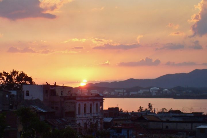 Sonnenuntergang in Trinidad de Cuba 2012